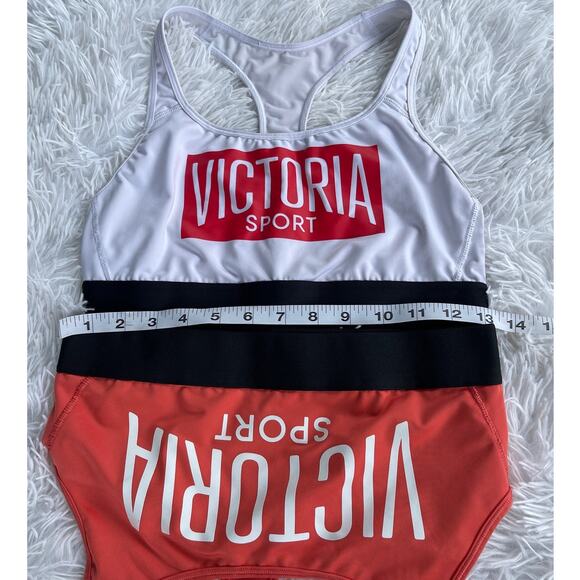 Victoria Sports 2 activewear Tops Women Sz M gently used - Picture 2 of 6